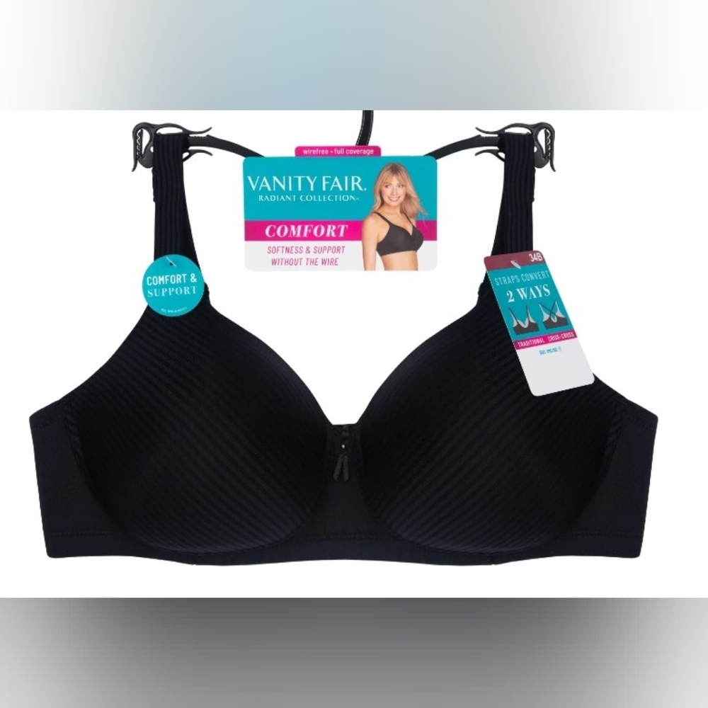 Vanity Fair Radiant Collection  Womens Wireless Bra-Full Coverage Comfort